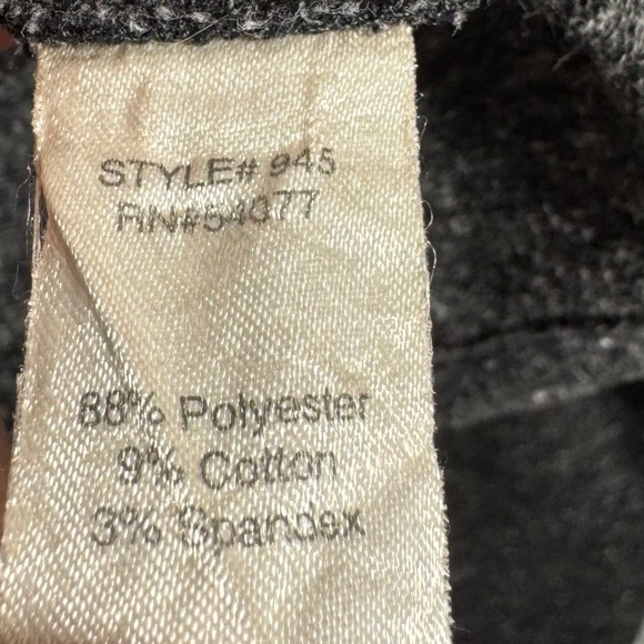 CAbi Glee Sweater Tank Set Cowl Neck Cropped Thumbholes Boho Marled Gray Women S - Picture 4 of 16